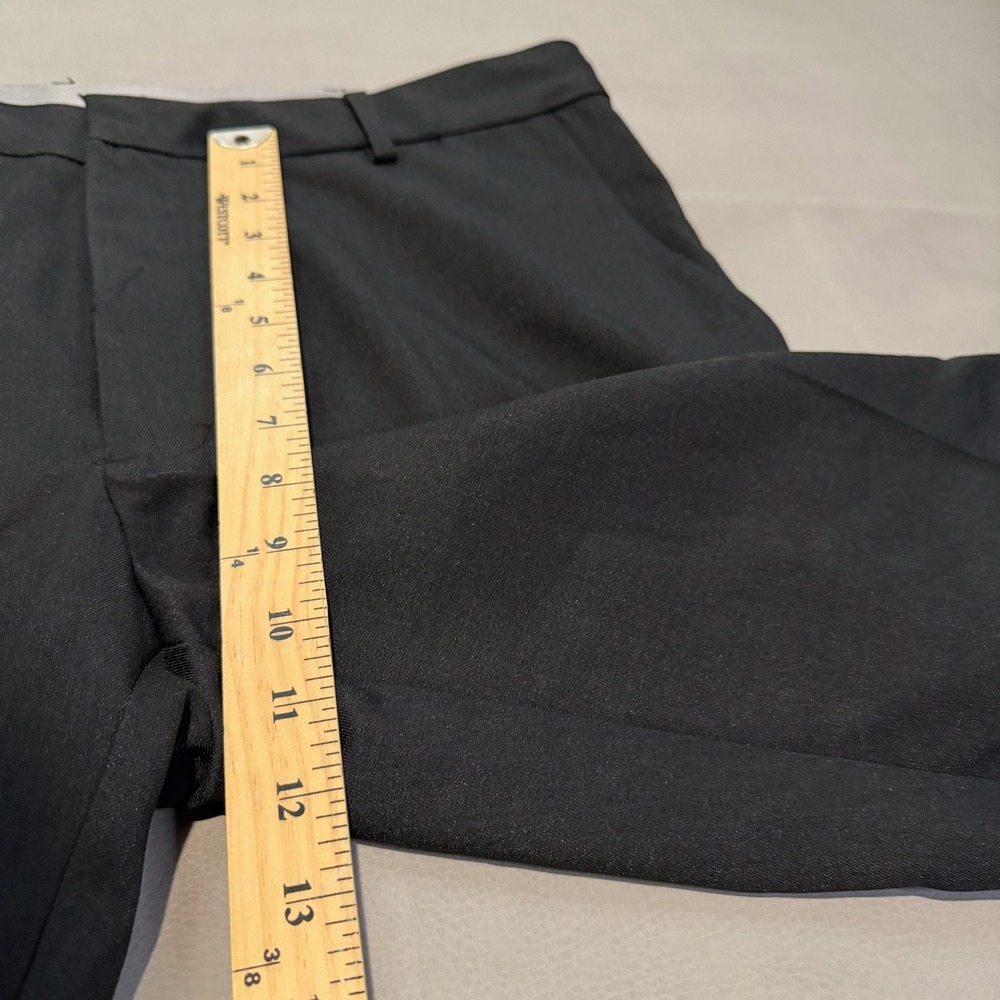 New Van Heusen Flex Slim Fit Men Dress Pant Black 38x30 Flat Front Commuter-6588 - Picture 11 of 12